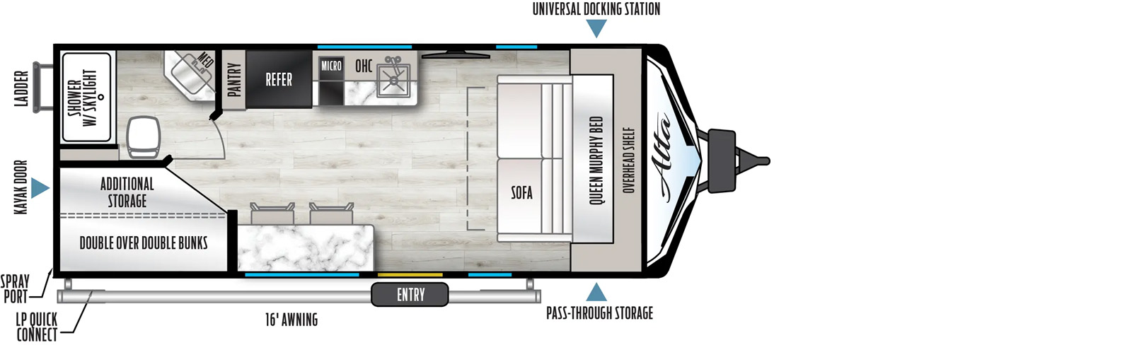 1800MBH-LE Floorplan Image
